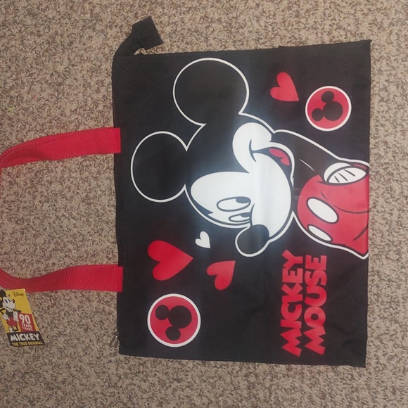 Vintage DISNEY Parks Mickey Mouse Tote Travel Bag New with Tag - Picture 2 of 5